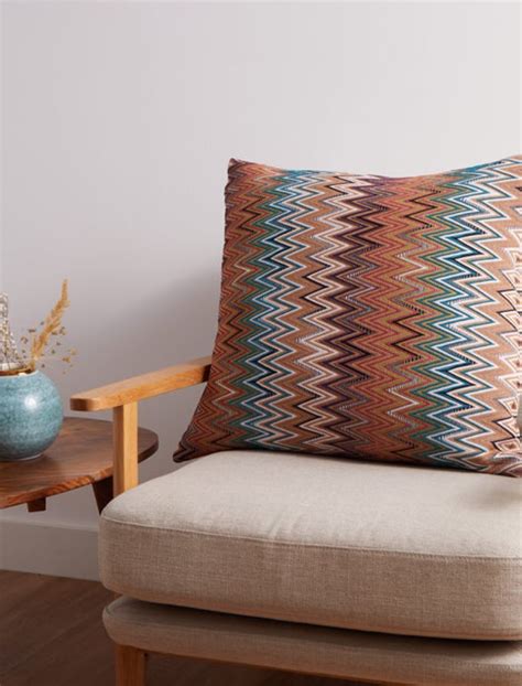 Vitim Shades of Brown large cushion | Missoni Home | MATCHESFASHION UK | Missoni home, Large ...