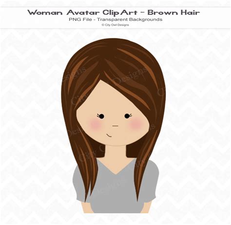 brown hair girl clipart 20 free Cliparts | Download images on Clipground 2024