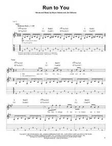 Run To You by Bryan Adams - Guitar Tab Play-Along - Guitar Instructor