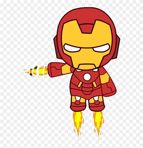 Iron Man Superhero Cartoon - Iron Man Animado Png - Free Transparent PNG Clipart Images Download