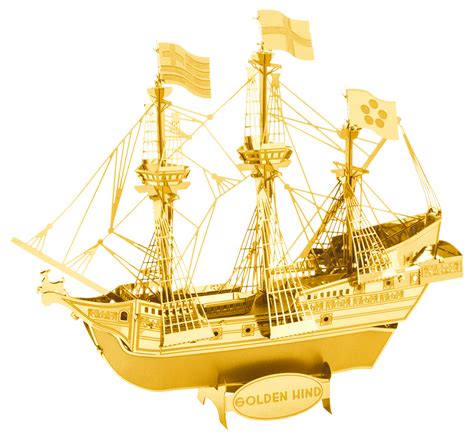 GOLDEN Golden Hind Metal Earth | 3D Metal Model Kits