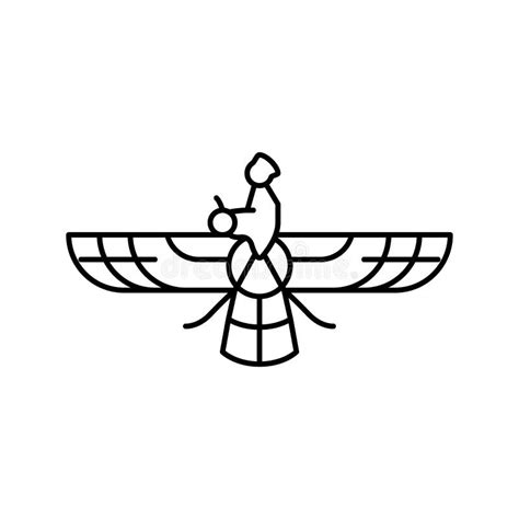 Zoroastrian Symbol Tattoo