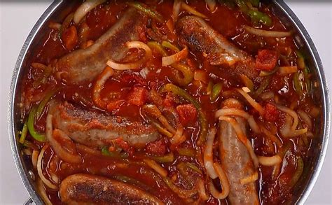 Italian Sausage with Peppers & Onions - Aunt Bee's Recipes