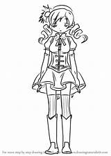 Madoka Magica Coloring Pages sketch template