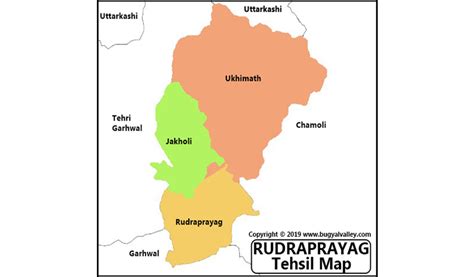 Rudraprayag Map