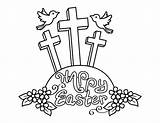 Religious Easter Coloring Sheets Free Printable sketch template