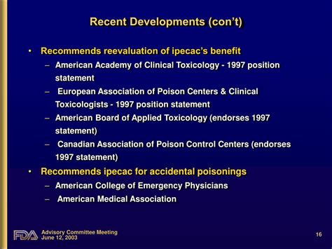 PPT - Ipecac Syrup: Regulatory History PowerPoint Presentation, free ...