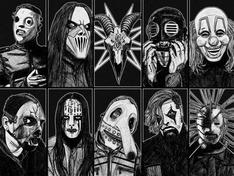 Slipknot Wallpapers New Masks - Wallpaper Cave