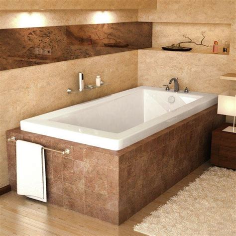 Naturstein Fliesen Badewanne verkleidet Ideen | Jetted bath tubs, Drop ...