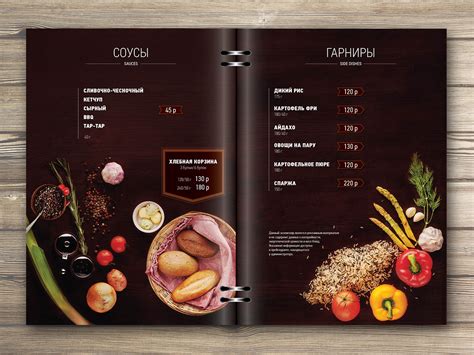 Print design of Menu for restaurant | Behance