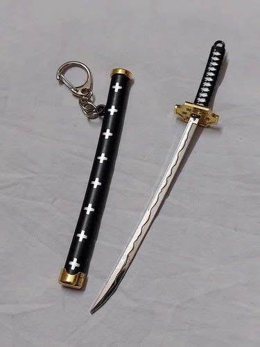 Silver Stainless Steel Katana Sword Keychain, Size: 15 cm at Rs 85 in ...