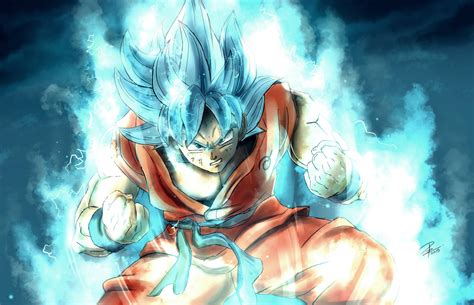 Goku Blue Wallpapers - Wallpaper Cave