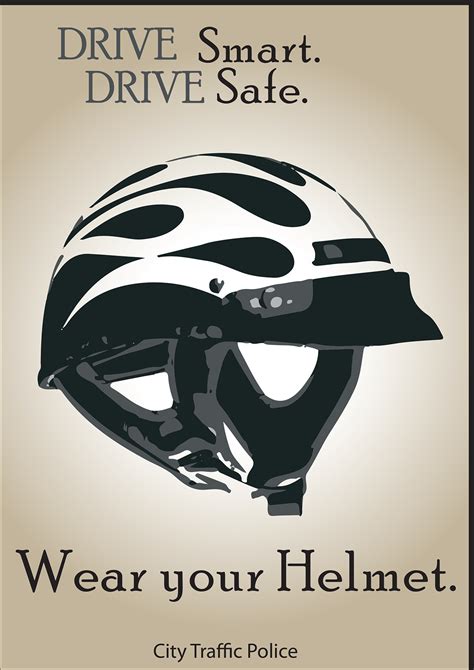 Wear Helmet Posters