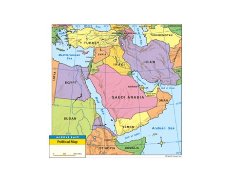 Mrs. Sutcliffe - Middle East: Physical Landforms — Printable Worksheet