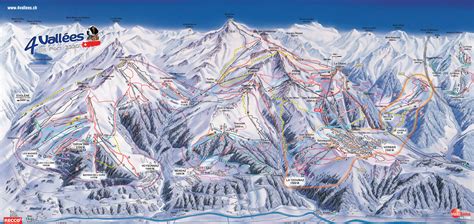 Verbier Piste Map – Free downloadable piste maps.