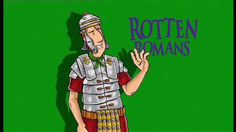 Horrible Histories Rotten Romans HHTV News Bob Hale's Roman Report ...