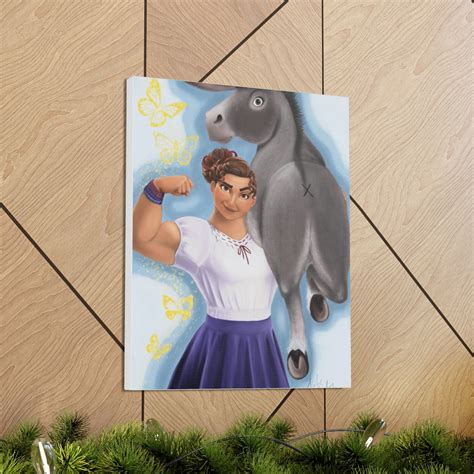 Pin the Tail on the Donkey – Encanto Lousia – Party Game - Jenny Crider Fine Art