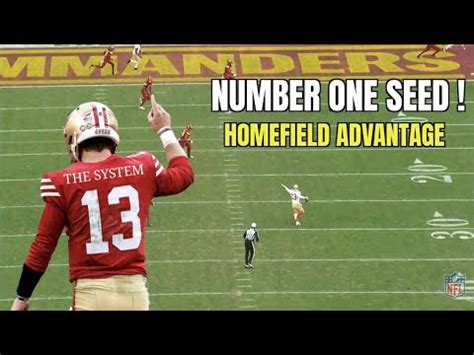 49ers Beat Commanders, Clinch #1 Seed - YouTube