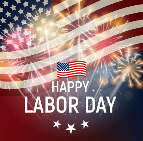 Labor Day in USA Poster Background. Vector Illustration 2823830 Vector ...