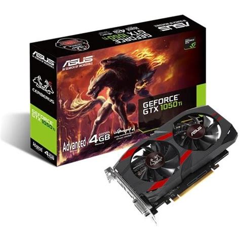 Asus Nvidia Geforce GTX 1050 Ti 4GB DDR5(DX12) PCI-E 3.0 Fiyatı