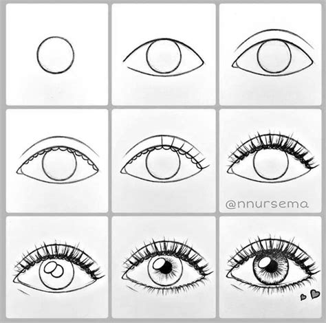 Drawing eyes | Dibujos de ojos, Tutoriales de dibujo de los ojos, Dibujos de labios