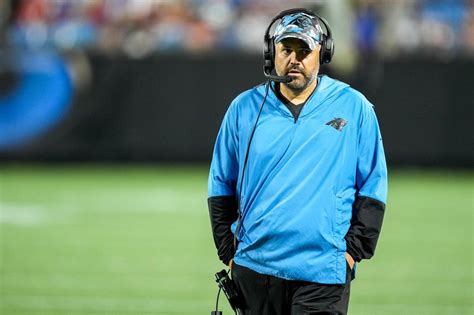 Report: Panthers to be patient with coach Matt Rhule - National ...