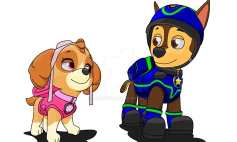 chase and skye by skolpion on DeviantArt