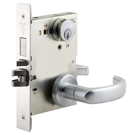 Schlage L9453P-17A-626 Entrance Mortise Lock with Deadbolt