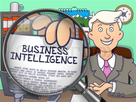 Business Intelligence. Businessman ... | Stock image | Colourbox