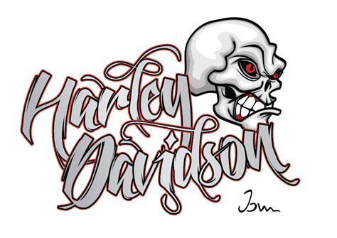 Harley Davidson Logo Drawing at GetDrawings | Free download