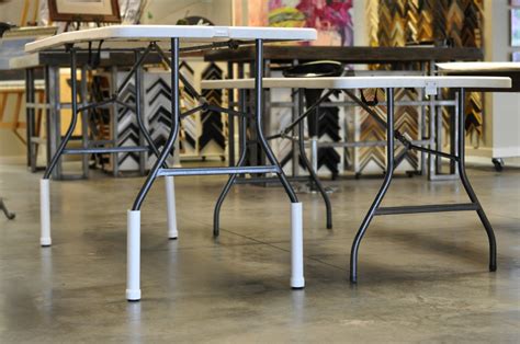 Mobile Table Risers for Bent-Leg Folding Tables Set of 4 Karben RizeUp ...