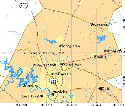 Map Of Williamson County Texas | Business Ideas 2013