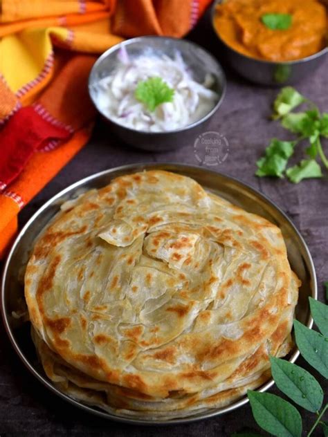 Parotta | How to make Soft Layered Parotta - Cooking From Heart