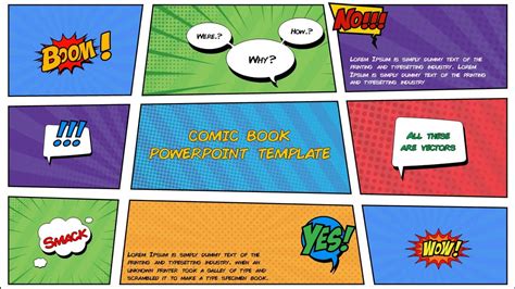 Comic Powerpoint Template - Toptemplate.my.id