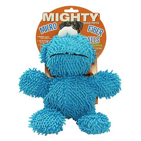 Mighty® Dog Toys Microfiber Ball Monster Dog Toy - Plush, Squeaker | dog Interactive Toys | PetSmart