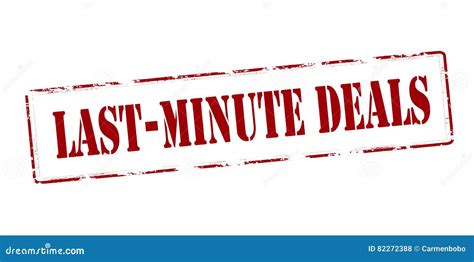 Last minute deals stock illustration. Illustration of time - 82272388