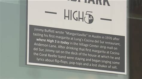 Jimmy Buffett inspired to write 'Margaritaville' in Austin | kvue.com