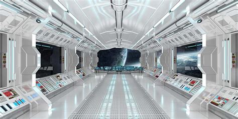 View From Inside Space Ship Wall Mural - Murals Your Way | Spaceship interior, Spaceship design ...