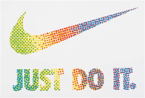 Rainbow Nike Symbol for Pinterest