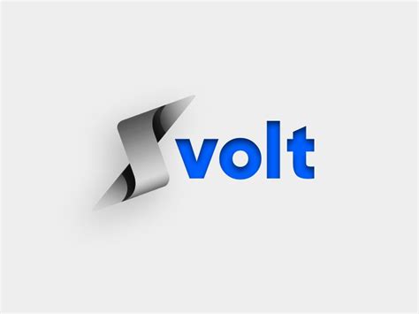 Volt Logo | Editorial design, Gaming logos, Creative professional