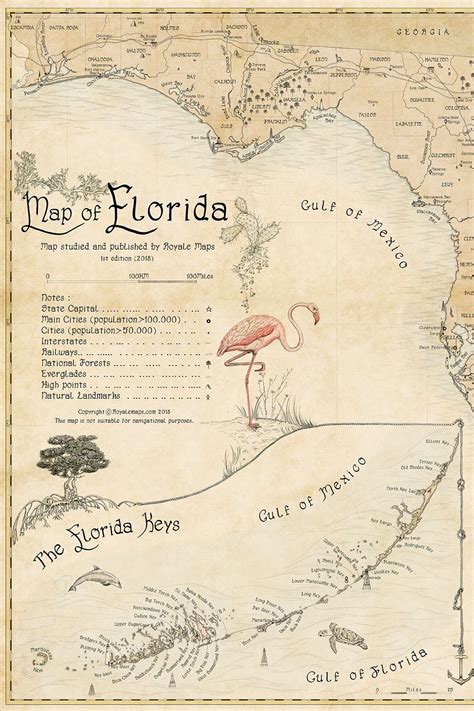 Map of Florida Keys | Map of florida, Florida keys map, Detailed map of florida