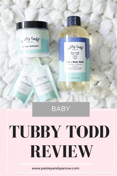 Tubby Todd Bath Co Honest Review (+ Discount Code) - Paisley & Sparrow