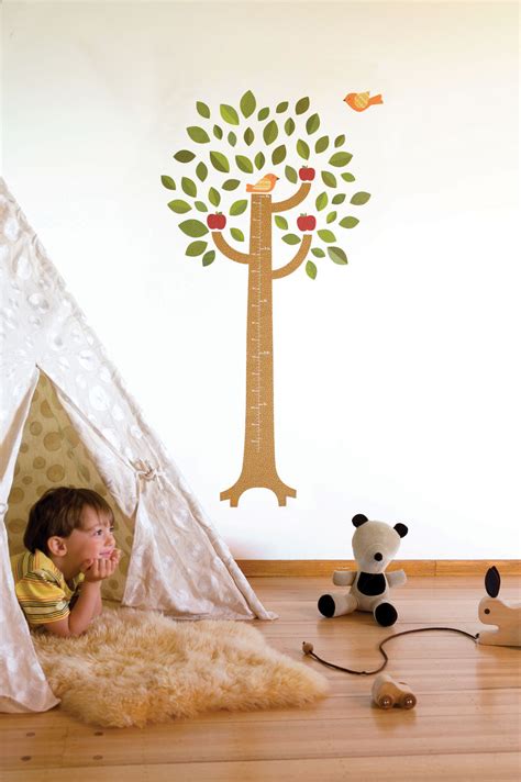 Tree Growth Chart Wall Decal | WallDecals.com