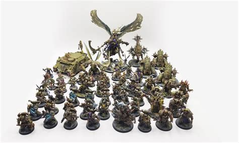 Chaos Death Guard well painted units CB1 Warhammer 40k Warhammer Toys ...