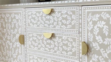 DIY Home Decor Project: DIY Bone Inlay Furniture - Interiors Made Beautiful