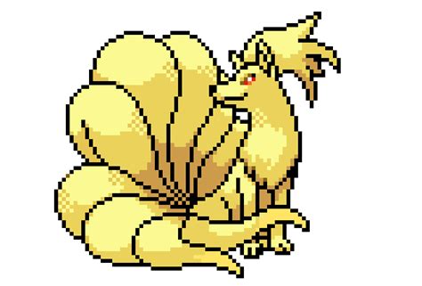 Ninetales | Pixel Art Maker