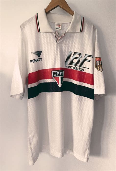 Sao Paulo FC 1992 Home Shirt | Maillot blanc, Maillot, Maillot de football