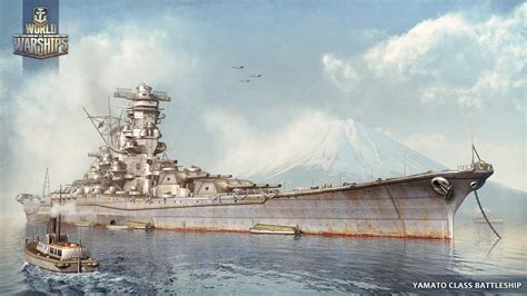 Yamato Battleship World of Warships illustration by KrIM-art on DeviantArt