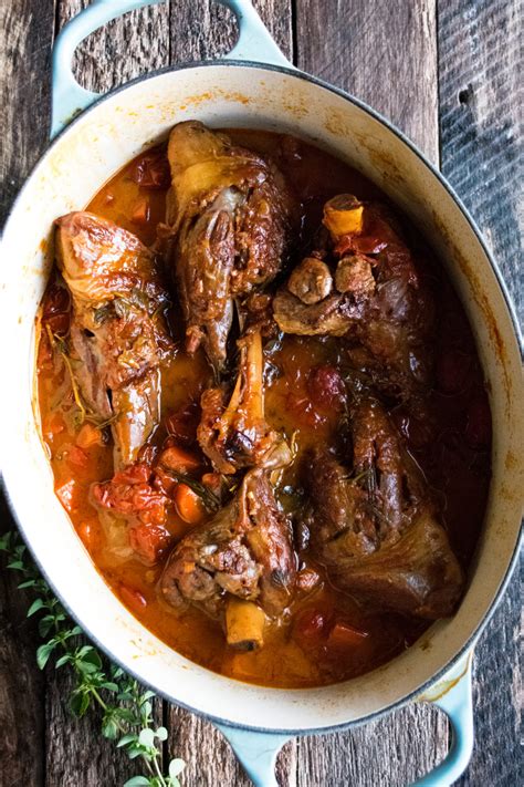 Braised Lamb Shanks with Creamy Polenta - The Original Dish