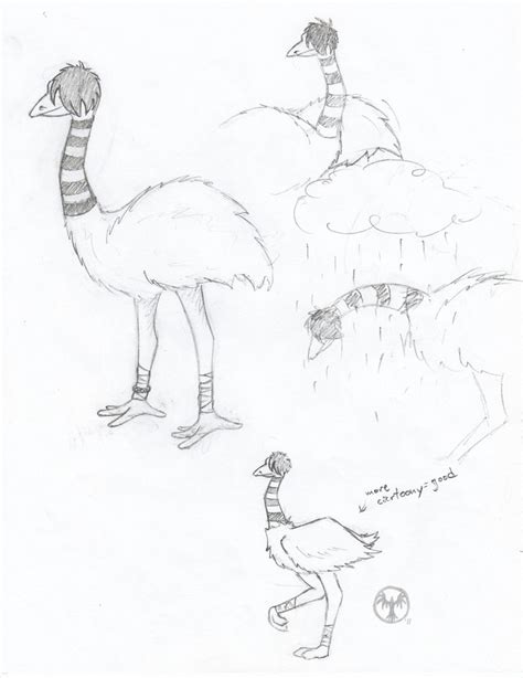 Emu Drawing at GetDrawings | Free download